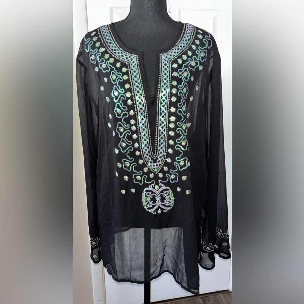 Venus Sheer Tunic Cover Up